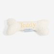 Bone Dog Toy in Ivory Bouclé by Lords & Labradors Online now