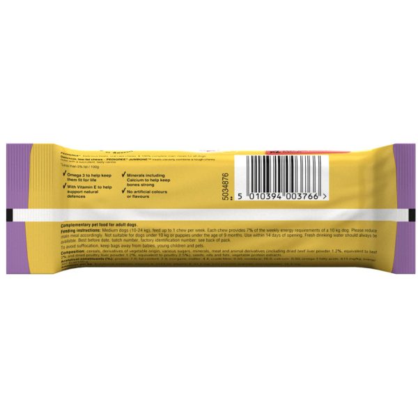 Pedigree Medium Jumbones With Beef & Poultry Online Hot Sale