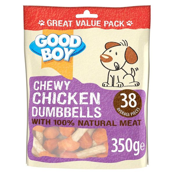 Good Boy Chewy Chicken Dumbbells For Discount