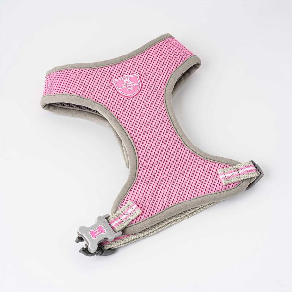 Hugo & Hudson Pink Mesh Dog Harness For Discount