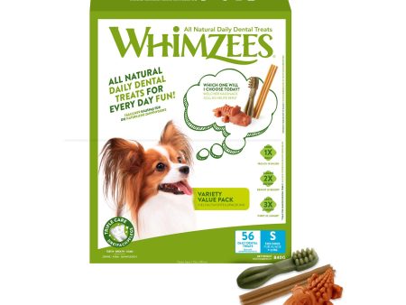 Whimzees Value Variety Box Small Hot on Sale