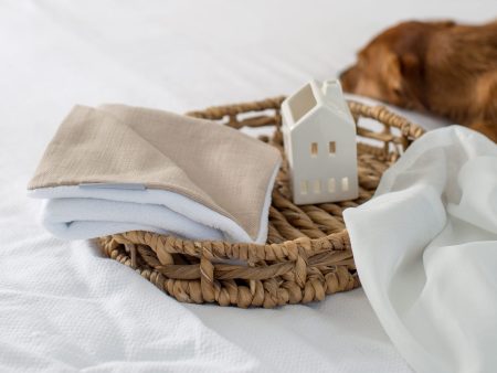 Puppy Scent Blanket in Savanna Oatmeal by Lords & Labradors on Sale