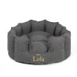 High Wall Bed For Cats in Bouclé by Lords & Labradors For Sale